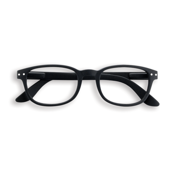 izipizi #B Black reading glasses