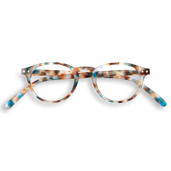 IZIPIZI A Blue Tortoise reading glasses designed in Paris.