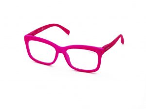 Doubleice bloom velvet pink peony reading glasses