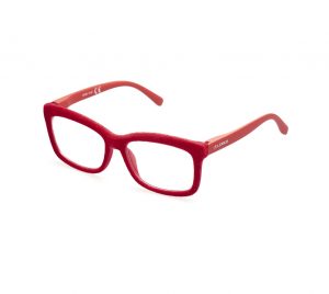 Doubleice poppie red bloom reading glasses