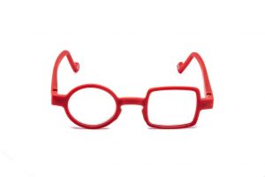 Pop art Donald red cool funky reading glasses