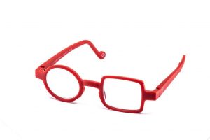 pop art round square reading glasses from Aptica